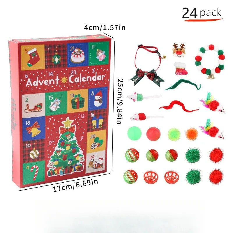 Calendar size: about 25 × 17 × 4 cm